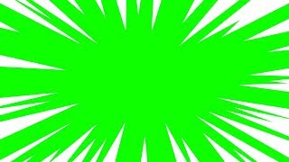 Efeitos Chroma Key Anime Zoom Green Screen Speed Lines  Chroma Key Pantalla Verde [upl. by Unity921]