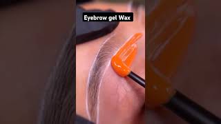 Eyebrow Remove Gel Wax Tutorial viral short video Beautyshri [upl. by Orvas]