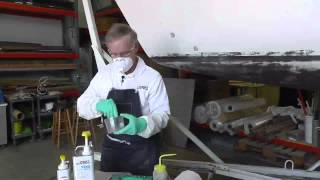 SAIL Epoxy Basics Fairing with Epoxy and Filler [upl. by Venterea]