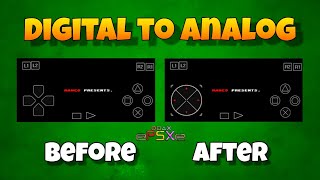 How to Change the Controls Look in ePSXe  Digital to Analog Gamepad [upl. by Moir]