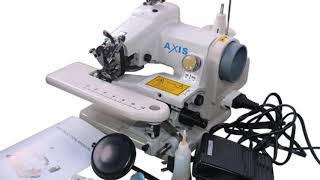 Axis 5001 Portable Blind Stitch Hemming Machines Alterations Hem Pants [upl. by Nnaxor8]