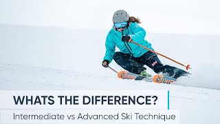 Intermediate vs Advanced Skiing  Whats the difference [upl. by Llenrad162]