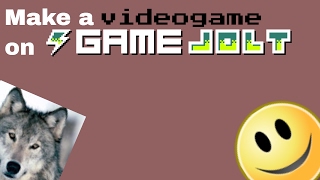 Make a VIDEOGAME on GAMEJOLT Part 1 Tutorial [upl. by Aerdnahs]