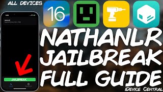 How To JAILBREAK All Devices With NathanLR Supports Tweaks on iOS 1651  1661 A12 [upl. by Angelle]