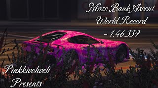 GTA 5  quotMaze Bank Ascentquot  World Record  146339 PS4 [upl. by Markson]