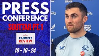 Souttar on Propper partnership Rangers form and stopping Ronaldo [upl. by Darci954]