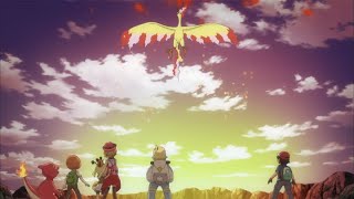 UK Fletchinder Evolves  Pokémon the Series XY Kalos Quest  Official Clip [upl. by Airla990]