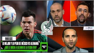 EVALUACIÓN Aprobados y reprobados de la selección mexicana ante Alemania ¿Pasó Giménez  ESPN FC [upl. by Oretna]