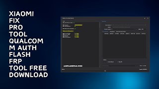 Mi Fix Pro Tool V20 Qualcomm Auth Flash amp FRP Tool [upl. by Nayve]