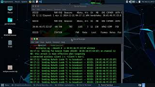 How to hack wifi networks using parrot os or kali linux [upl. by Eibbob]