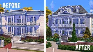 Umbrage Manor \\ Renovating EA  The Sims 4 Speed Build [upl. by Feetal402]