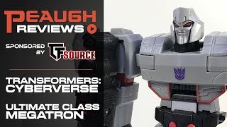 Video Review Transformers Cyberverse  Ultimate Class MEGATRON [upl. by Primavera327]