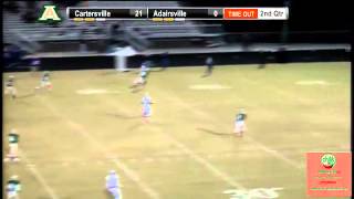 Cartersville QB Brooks Barden 54 yd TD pass [upl. by Wivinia364]