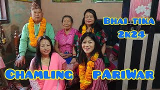 Chamling pAriWar ko Bhai tika special 2k24 fufu ra baini sanga [upl. by Benyamin376]