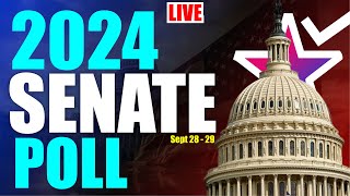 THE HILL SENATE POLL SEPTEMBER UPDATES SHOW UNEXPECTED SHIFTS IN BATTLEGROUNDS 🌍 [upl. by Algernon]