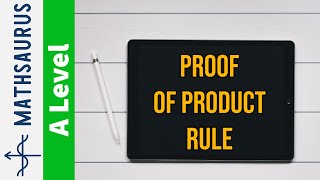 Differentiation  proving the product rule from the chain rule [upl. by Annas]