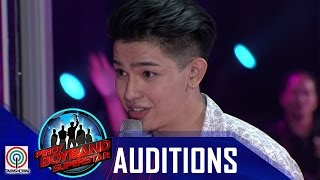 Pinoy Boyband Superstar Judges’ Auditions Joao Constancia – “Grow Old With You” [upl. by Ellivnarg9]