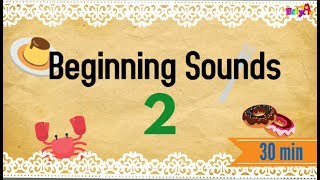 Beginning Sounds 2 30 mins  BabyA Nursery channel [upl. by Chrisoula]