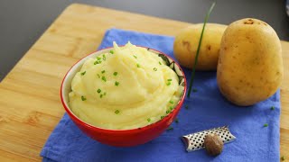 PURE de PAPA receta facil EXTREMAMENTE cremoso 🥔  patatas papas [upl. by Odelet]