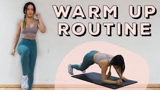 5 Min Warm Up Routine  Effective Warm Up Before ANY Workout 💪 [upl. by Krefetz]