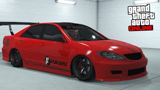 GTA 5 Online  Karin Asterope GZ Toyota Camry  DLC Vehicle Customization [upl. by Lapides577]