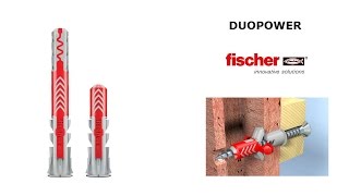 fischer DUOPOWER  двухкомпонентный дюбель [upl. by Pradeep]