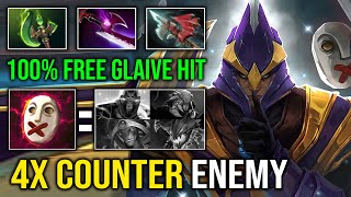 WTF 100 FREE HIT Unlimited Glaive Max INT Hard Counter 4x Enemy Hero Offlane Carry Silencer Dota 2 [upl. by Gerhardt]