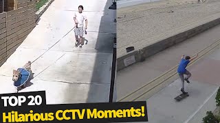 20 Hilarious Moments Caught on Security Cameras [upl. by Arnelle]