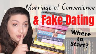 MARRIAGE of CONVENIENCE amp FAKE DATING  Romance Trope Book Recs [upl. by Carling]