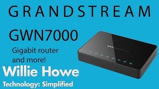 Grandstream GWN7000 Router First Look [upl. by Esilec]