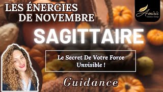 ♐ Sagittaire  Novembre 2024 🎃 Un Pouvoir Constructif et Stable 🕯️Tirage de cartes  Guidance 🧿 [upl. by Inatirb877]