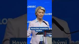 Ursula von der Leyen na konferencii GLOBSEC 2024 [upl. by Marjorie]