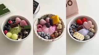 【Organize collections S8】🐇make yogurt bowl amp frozen yogurt with me [upl. by Song209]