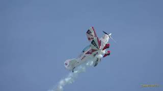 CAORLE AIRSHOW 2024  MAURIZIO COSTA PITTS S2A  SONY RX10 IV  4K [upl. by Endor]