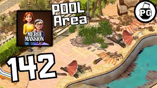 Pool Area Cleaning Progress 🏡 Merge Mansion  Gameplay Walkthrough Part 142 [upl. by Sutsuj]