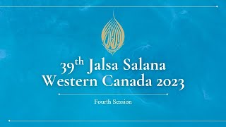 Jalsa Salana Western Canada 2023 Session 4 Day 2  Live Stream [upl. by Koran]