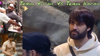 Bigg Boss 18 Live  Team Vivian Vs Team Karan Avinash Digvijay Rajat Chahat Shrutika  The W [upl. by Kus]