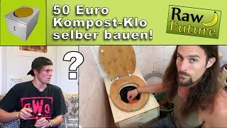 Kompostklo für 50 Euro selber bauen 😎 Mein Bruder erlebt eine Überraschung [upl. by Nivk]