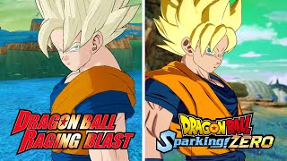 Comparing Raging Blast VS Sparking Zero [upl. by Lemrahc]