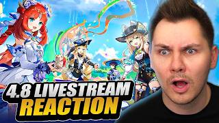 BEST Summer Event In Genshin Impact  48 LIVESTREAM REACTION [upl. by Elletsirk]