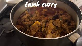 Easy Lamb Curry  Homemade [upl. by Etsirk]