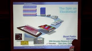 The Spin on Electronics Spintronics The Nanoscience and Nanotech of Spin Currents  Stuart Parkin [upl. by Varney]