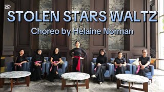 STOLEN STARS WALTZ LINE DANCE Choreo by Helaine Norman [upl. by Riaj581]