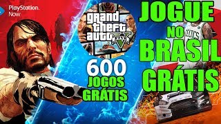 CORRE URGENTE JOGUE TODOS OS JOGOS DA PSNOW SEM PAGAR NADA JOGOS COMO GTA V ONLINE GOD OF WAR 4 E [upl. by Finny]