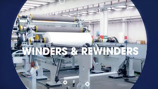 ACelli EWIND® nonwoven winders amp rewinders Short video [upl. by Gavrah]