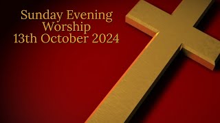 Sunday Evening Worship  131024  Peterhead Congregational Church [upl. by Cirillo]