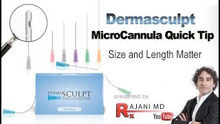 Microcannula Tip Length and Size Dr Rajani [upl. by Anovahs]