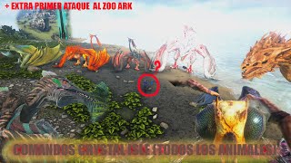 ARK COMANDO CRYSTAL ISLE COMO SPAWNEAR LAS NUEVAS CRIATURAS DEL ULTIMO MAPA ICLULLENDO EL BOSS Y [upl. by Llabmik]