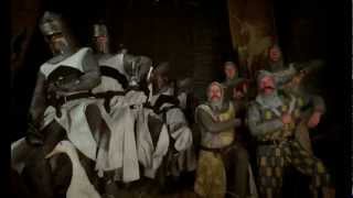 The Monty Python  Sacré Graal   La chanson des Chevaliers de la Table Ronde 1975 [upl. by Attirb]