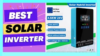 4500W 24V To 230V Hybrid Solar Inverter MaxPV Input [upl. by Shreve]